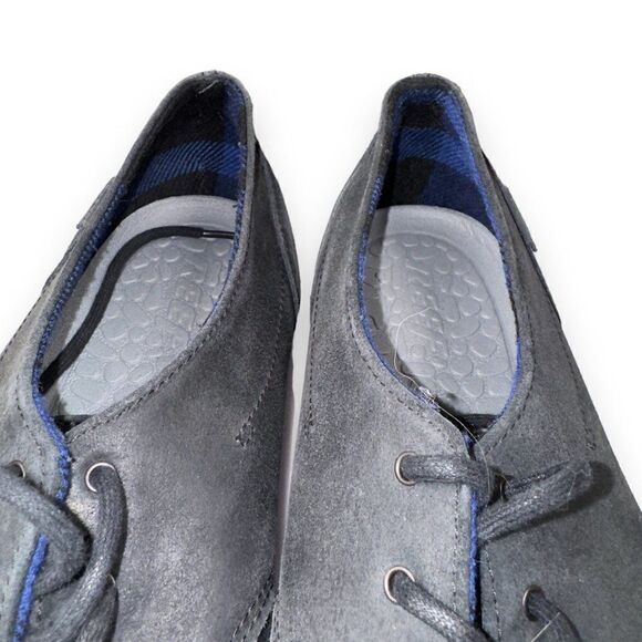Reef Deckhand 2 Leather Sneakers Dark Navy Blue RF-003364 Men's 12 - Picture 11 of 11